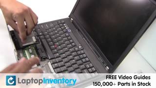 IBM Lenovo T60 T61 RAM Memory Replacement Upgrade Install Replace  Laptop Notebook 2GB 4GB [upl. by Athalla]