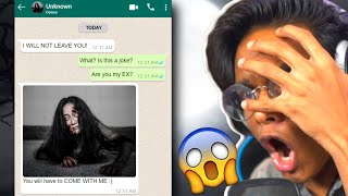 SCARIEST WHATSAPP HORROR CHATS😨 [upl. by Lessard]