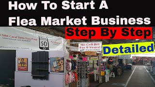 How To Start a Flea Market Business from Scratch Step by Step Part [upl. by Sivlek]