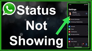 WhatsApp Status Not Showing FIXED [upl. by Ajad]