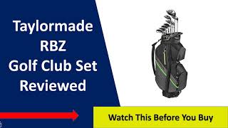 ✅ Taylormade RBZ Golf Club Set Review Vs Alternatives [upl. by Lathrope]