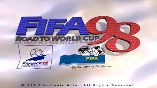 FIFA 98 Road to World Cup gameplay PC Game 1997 [upl. by Lait]