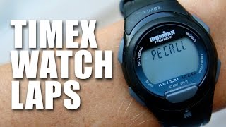 Timex Ironman Watch Lap Function [upl. by Sukramaj]