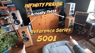 Infinity RS 5001 Towers What started my upward ascent into Audiophilism [upl. by Helge777]