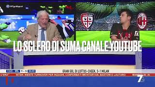 CAGLIARI MILAN TIZIANO CRUDELI LITIGA MATTEO MOSCONI [upl. by Comfort]