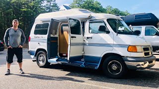 VAN LIFE TOUR  Full Timer in a Roadtrek 170 Popular Camper Van [upl. by Thia]