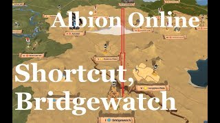 Albion Online  Caerleon to Bridgewatch fast almost safely [upl. by Ytteb]