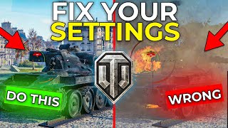 MUST KNOW Settings for World of Tanks in 2024  Ultimate Settings Guide [upl. by Egduj]