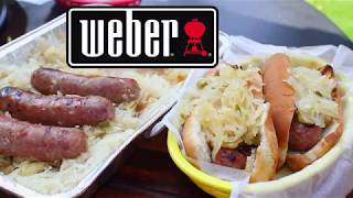 Beer Brats with Sauerkraut Onions amp Jalapenos [upl. by Tini]