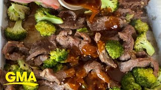 This juicy beef and broccoli recipe is even better than takeout l GMA [upl. by Sulakcin]