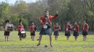 Scottish Sword Dance  Mississinewa 1812  42nd Royal Highlanders [upl. by Leirud380]