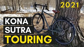 2021 Kona Sutra Touring Bike  First Impressions  Touring Bike Review [upl. by Redneval]