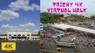 TRICHY Walking Tour Part 02  4K Virtual Walking [upl. by Mathias]