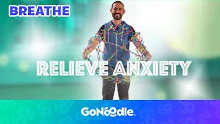 Learn To Relieve Anxiety  Guided Meditation For Kids  Breathing Exercises  GoNoodle [upl. by Ttessil757]