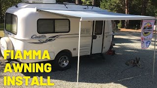 Casita Trailer Fiamma F45s Awning Installation [upl. by Bourgeois]