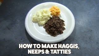 How to make haggis neeps and tatties [upl. by Atiuqaj]