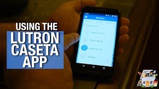 How to use Lutron Caseta App  HANDYGUYS TV [upl. by Fairley]