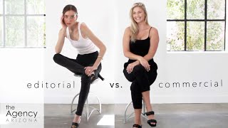 How To  Pose Like a Model  Editorial vs Commercial [upl. by Reitman973]