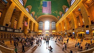 Walking Tour of Grand Central Terminal — New York City 【4K】🇺🇸 [upl. by Ellsworth201]