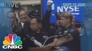 Reopening the NYSE after 911  Archives  CNBC [upl. by Kedezihclem]