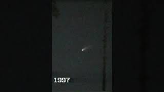 shorts Comet HaleBopp 1997 [upl. by Eimoan]