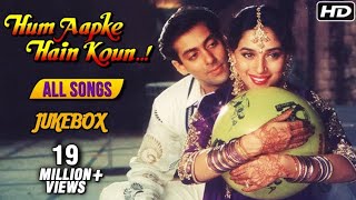 Hum Aapke Hain Koun All Songs Jukebox HD  Salman Khan amp Madhuri Dixit  Evergreen Bollywood Songs [upl. by Eicam165]