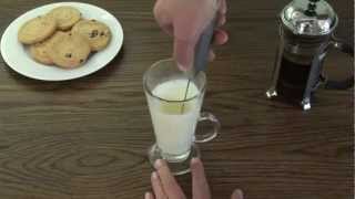 Aerolatte  The Original Steam Free Milk Frother [upl. by Farlay]