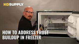 How to Address Frost Buildup in Freezer  HD Supply [upl. by Chambers758]