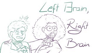 Left Brain Right Brain  Hamilton Crossover Animatic [upl. by Branham]