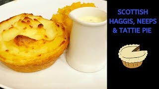 Scottish Haggis Neeps amp Tattie pie  Recipe  Burns supper [upl. by Sev316]