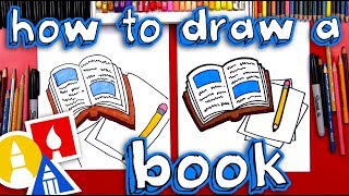 How To Draw A Book And Pencil 📖 ✏️ [upl. by Eiramanel]