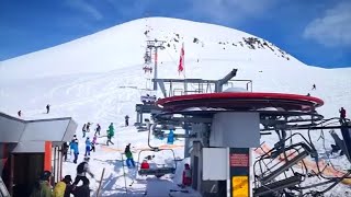 At least 8 injured when ski lift malfunctions [upl. by Hawthorn]