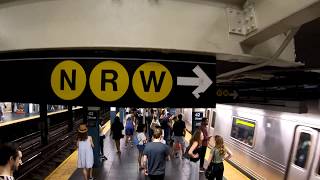 ⁴ᴷ The Busiest NYC Subway Station Times Square–42nd StreetPort Authority Bus Terminal [upl. by Eenerb]