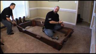 Legacy Pool Table Assembly Part 1 [upl. by Neelyk272]