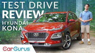 2020 Hyundai Kona Review  The bestdriving subcompact SUV [upl. by Brogle578]