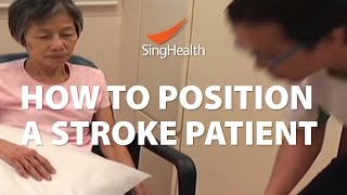 How To Position A Stroke Patient [upl. by Animor400]