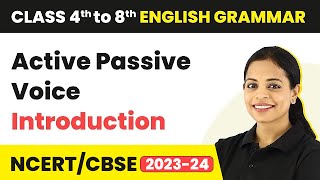 Active Passive Voice  Introduction  Class 4 to 8 English Grammar [upl. by Washington648]