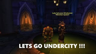 How to Travel to UndercityTirisfal Glades in WoW Classic Horde [upl. by Rosdniw]