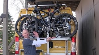 Using the Fiamma RV Bike Rack [upl. by Adnat]