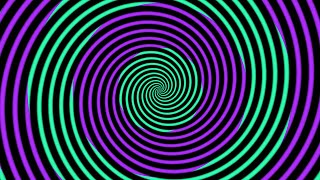 Pulsating Spiral Natural Hallucinogen Video no sound 30minute version [upl. by Asehr596]