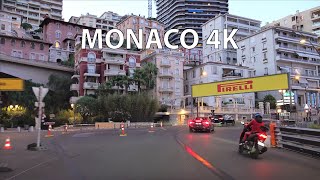 Monaco 4K  Billionaires Playground  Sunset Drive [upl. by Laidlaw428]