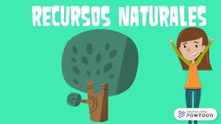 RECURSOS NATURALES Y ARTIFICIALES PARA NIÑOS [upl. by Adiehsar]