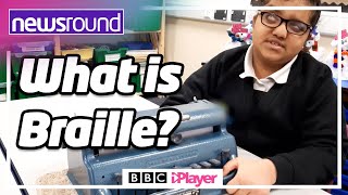 What is Braille  World Braille Day 2020  Newsround [upl. by Tigdirb526]