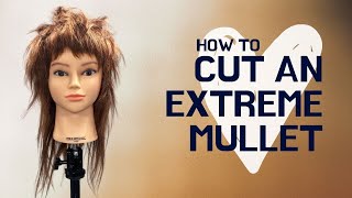 How to Cut and Style a Mullet  Female Mullet Hairstyle [upl. by Anglo]