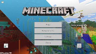 How To Go Back To Previous VersionsUpdates in Minecraft Bedrock Edition [upl. by Therron]