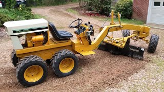 Custom Cub Cadet motor grader [upl. by Annoid]