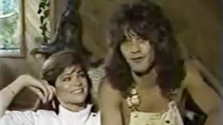 Edward Van Halen amp Valerie Bertinelli  Interview 1982 [upl. by Merry49]