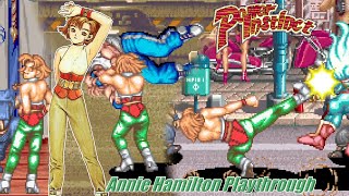 Power Instinct Arcade  Annie Hamilton Playthrough [upl. by Mollie]