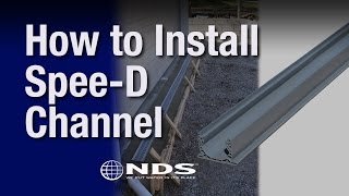 How To Cut amp Install Drain in Concrete [upl. by Ailuy806]