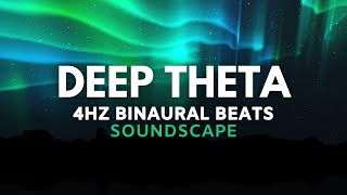 Astral  Deep Theta 4Hz  Binaural Beats Soundscape  Internal Focus Meditation Prayer  ASMR [upl. by Etiam]